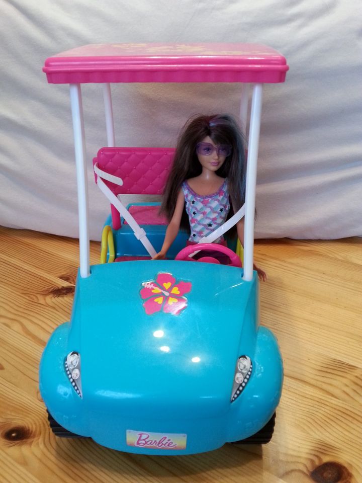 Barbie Schwestern Golfwagen und Skipper Puppe Set Mattel X4926 in Bad Endbach