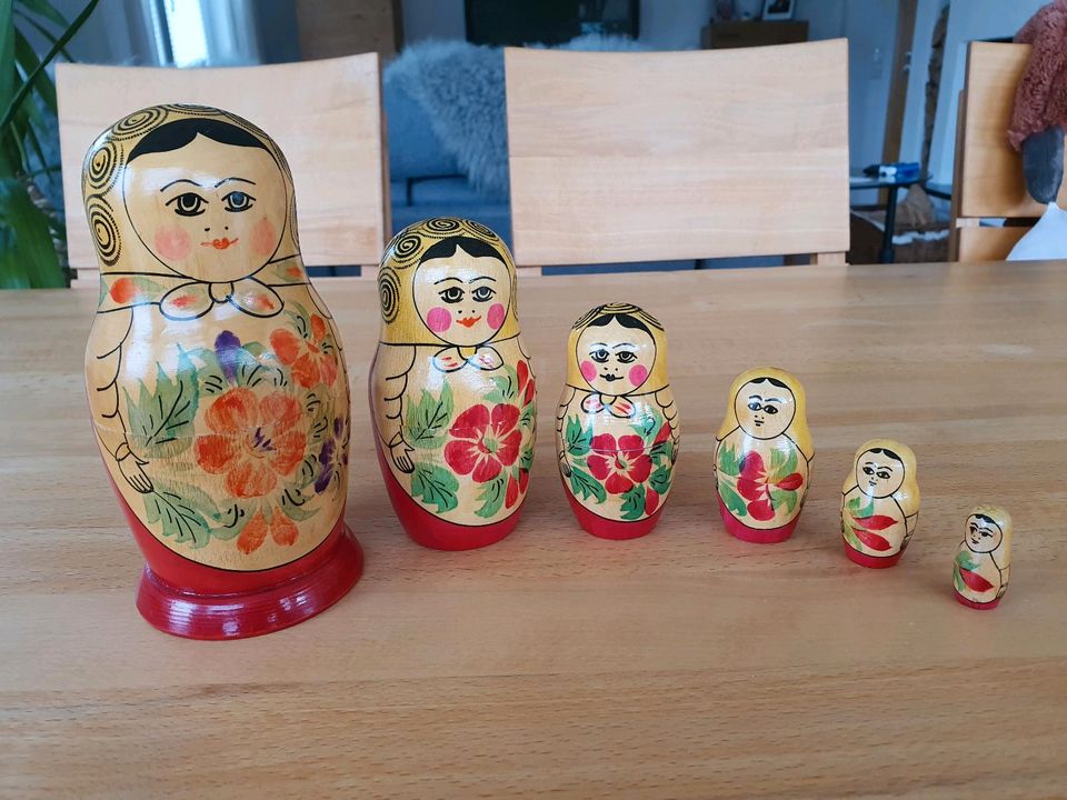 Matroschka, Babuschka, 6-teilig, Made in USSR 4006 in Sonthofen