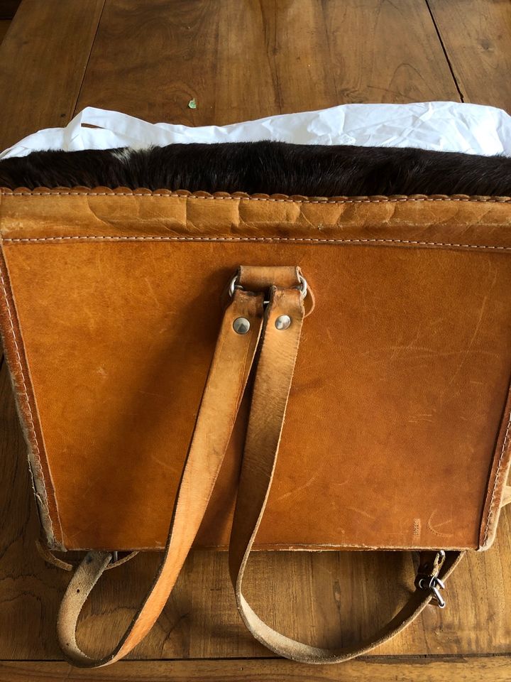 Schulranzen Tasche Schultasche Kuhfell Vintage in München