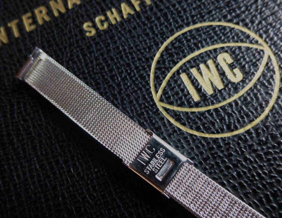 IWC - DAMEN-EDELSTAHLBAND-MILANAISE 9,5 MM STEGBREITE in Ulm