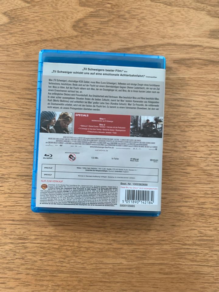 DVD Schutzengel (Blue Ray) mit Till Schweiger u Moritz Bleibtreu in OT Ubstadt