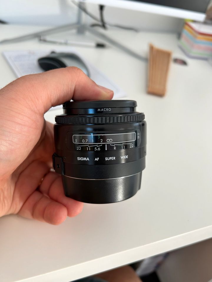 Sigma objektiv 24mm festbrenntweite super wide Canon in Ilsede