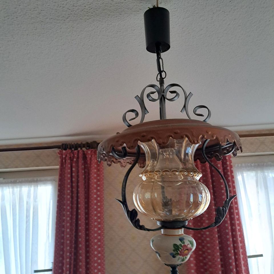 Deckenlampe antik Hängelampe alt Lampe in Tuttlingen