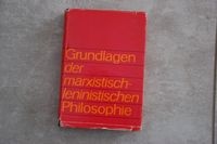 Grundlagen marxistisch-leninistischen Philosophie Sachsen - Ehrenfriedersdorf Vorschau