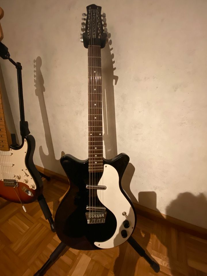 Danelctro 59 12 Saiter E Gitarre in Essen-Haarzopf