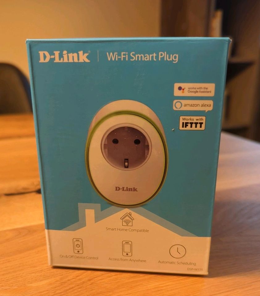 Smart Steckdose. D-Link Wi-Fi Smart Plug in Eningen