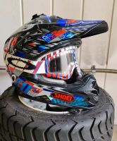 Motocross Helm Shoei mit Motocross Brille Oneal Thüringen - Erfurt Vorschau