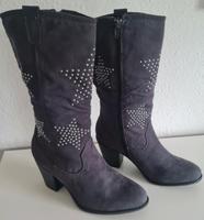 Graceland Stiefel Cowboystiefel Grau Größe 38 NEU Stuttgart - Weilimdorf Vorschau