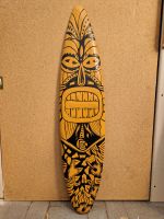 Surfboard Holzschild Tiki Maori Deko 100cm Nordrhein-Westfalen - Voerde (Niederrhein) Vorschau