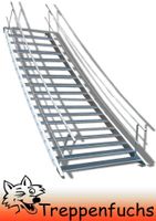 18Stufen Stahltreppe beidseitigem Geländer Breite 80cm Gh299-360 Nordrhein-Westfalen - Hamminkeln Vorschau