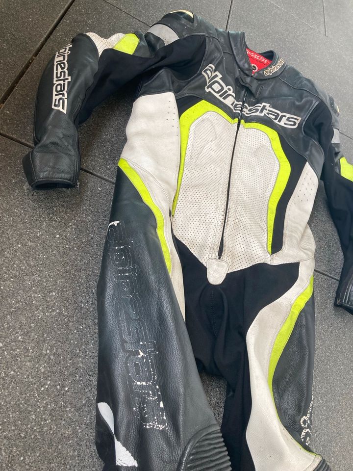 Alpinestars Motegi Einteiler Lederkombi Größe 48 in Landau in der Pfalz