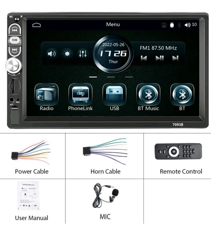 Autoradio Auto FM Bluetooth mit Kamera in Delmenhorst