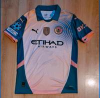 Manchester City  Champions League Trikot 2024/25 Gr :M #9 Haaland Niedersachsen - Esens Vorschau