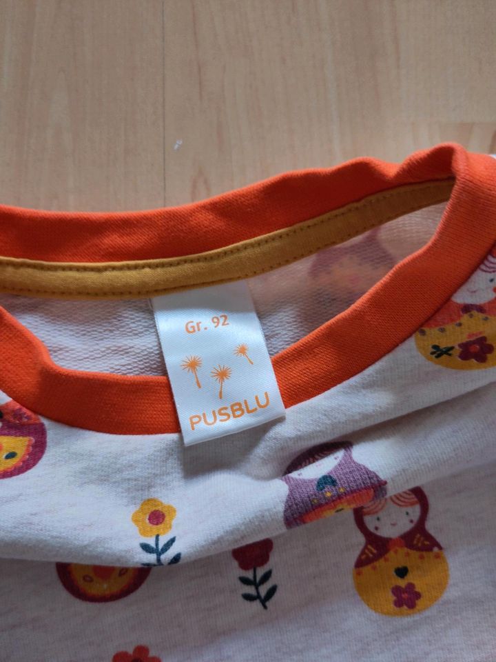 Pusblu Pullover orange beige 92 Matrjoschka in Berlin