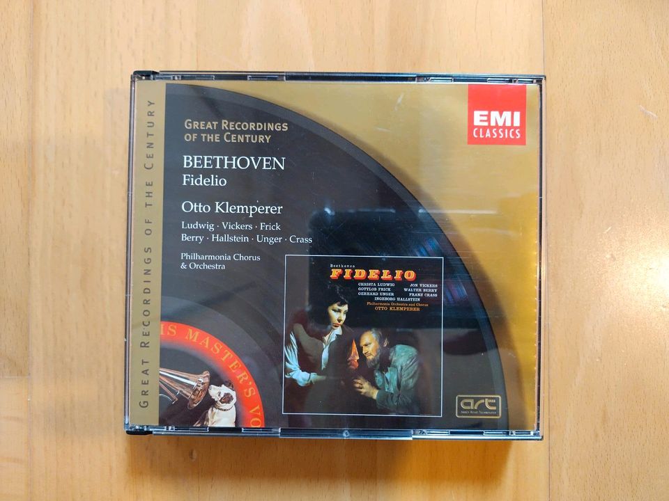 Beethoven: Fidelio - Otto Klemperer. 2-CD Box -Set. EMI. Neu in Neustadt an der Weinstraße