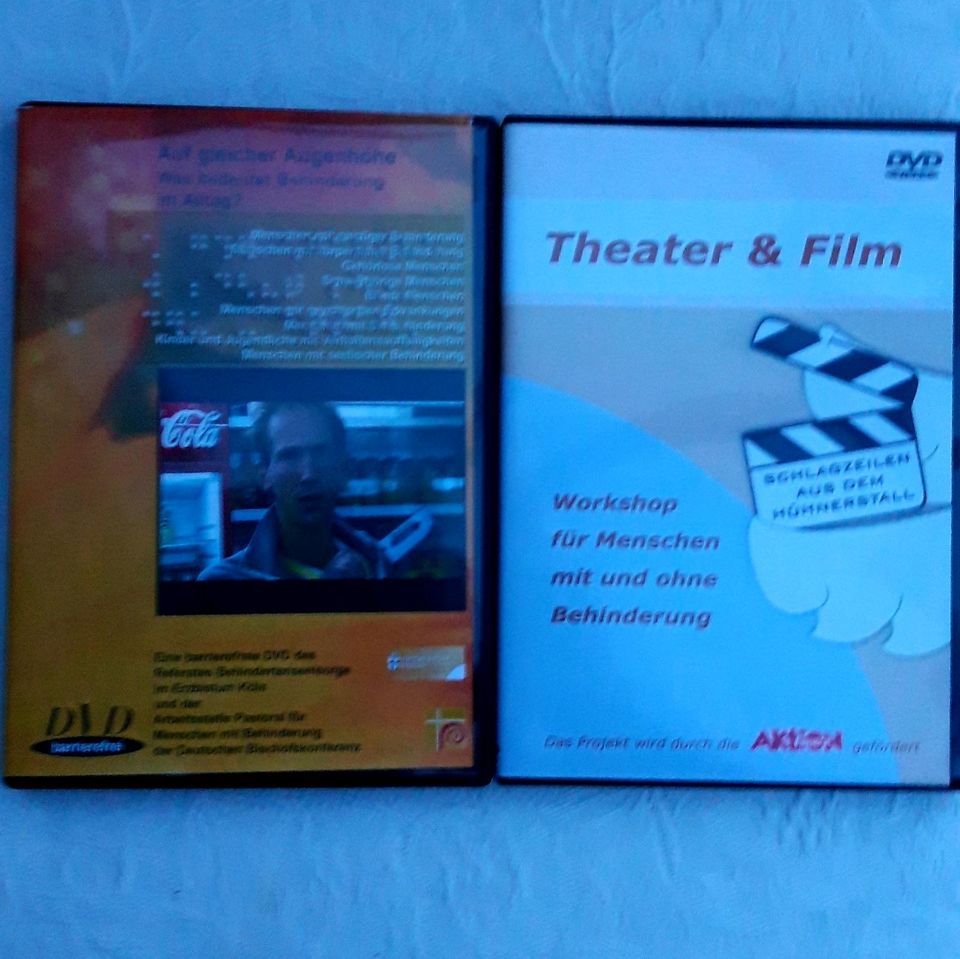 2x DVD Film und Behinderung in Boffzen