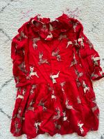 Kleid H&M Gr. 122 Reh Rehe Winter Rot Weihnachten Pankow - Prenzlauer Berg Vorschau