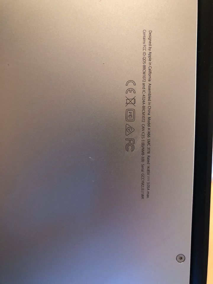 MacBook Air 13“2014 zu verkaufen in Ettenheim