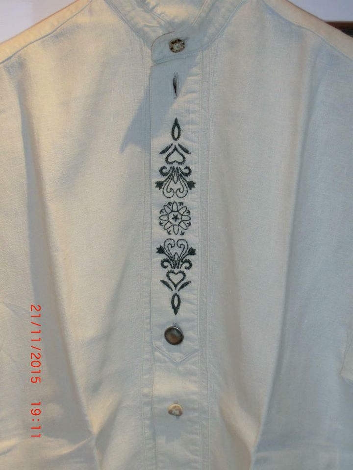 Trachtenhemd langarm, Landhausstil  Größe 37/38 (S) Marke Distler in Sachsenkam