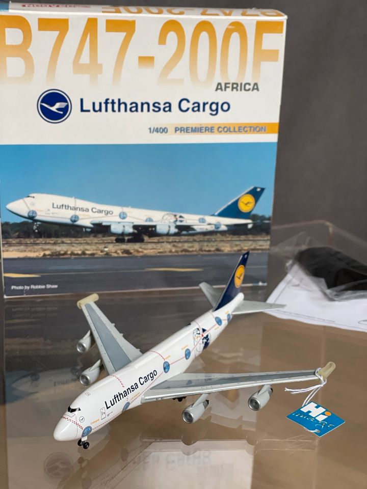 Lufthansa Cargo B747-200, neu, OVP, 1:400 (!) in Ostfildern