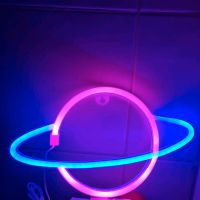 Neonlampe Saturn Nachtlicht USB Lampe Nachtlampe Kinderzimmer Neu Nürnberg (Mittelfr) - Nordstadt Vorschau