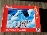 Puzzle 1000 Teile, Coca Cola Eisbären, Schmidt, Rarität Nordrhein-Westfalen - Gütersloh Vorschau