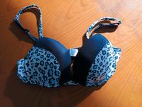 Gina Benotti BH Leopard Blau Weiß 75B Push Up Niedersachsen - Verden Vorschau