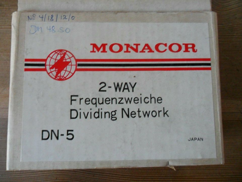 Monacor DN 5 Frequenzweiche mit Regler in Zandt