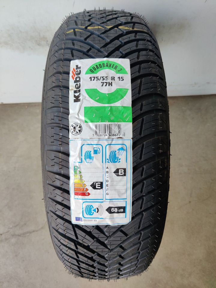 1 x Kleber Quadraxer 2 175/55 R15 77H M+S GANZJAHRESREIFEN in  Nordrhein-Westfalen - Kall | Reifen & Felgen | eBay Kleinanzeigen ist jetzt  Kleinanzeigen