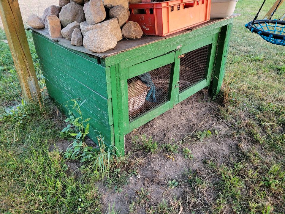 Stall Buchte für Kaninchen Katzen usw. in Teterow