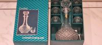 Neue Glaskaraffe mit 6 Schnapsgläser Kristal Dark Hessen - Biblis Vorschau