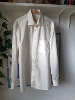 Olymp Luxor - feines Herren Hemd, Gr. L Slim off-white Sachsen - Chemnitz Vorschau
