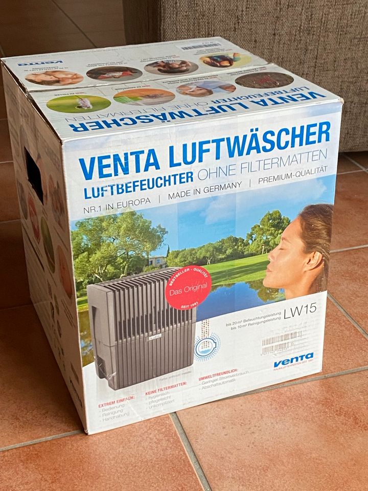 Venta Luftwäscher LW15 Anthrazit/Schwarz Luftbefeuchter in Berlin