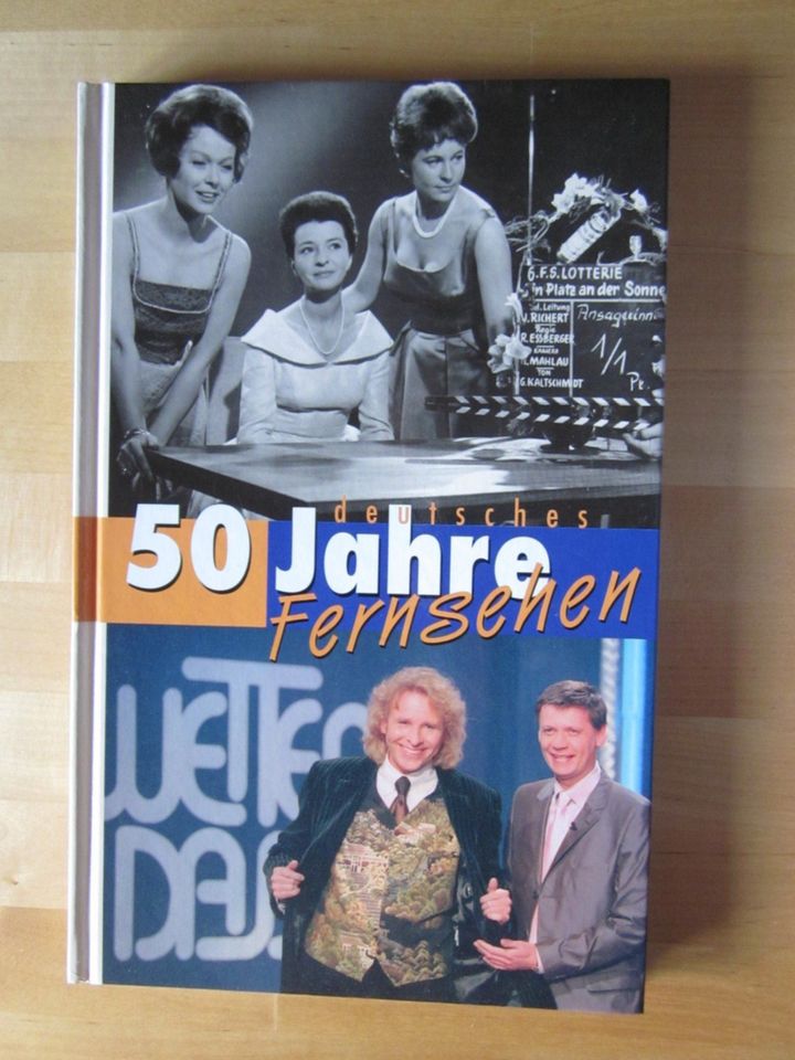 Exklusiv Edition Buch -50 Jahre deutsches Fernsehen Philatelie- in Bruchmühlbach-Miesau