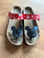 Birkenstock Sandalen schwarz rot Mickey Maus 35 LILI35 Hessen - Mörlenbach Vorschau