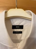 Hugo Boss Slim Fit gestreiftes Hemd weiß Düsseldorf - Düsseltal Vorschau