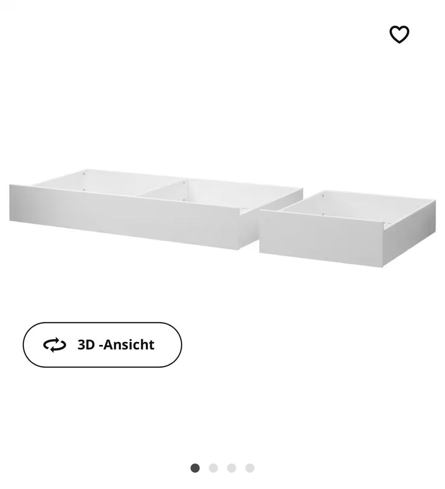 IKEA Bett Hemnes Doppelbett mit Lattenrost und Bettkasten in Lehrte