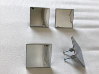 IKEA Türgriffe Möbelknöpfe Silber glänzend 7 x 7 cm (4Stück) Köln - Bocklemünd/Mengenich Vorschau