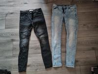 2 Jeanshosen Größe 26 XS / S skinny eng schwarz blau Thüringen - Gotha Vorschau