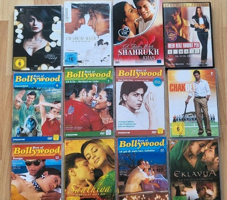 12 x Bollywood Filme in Käbschütztal