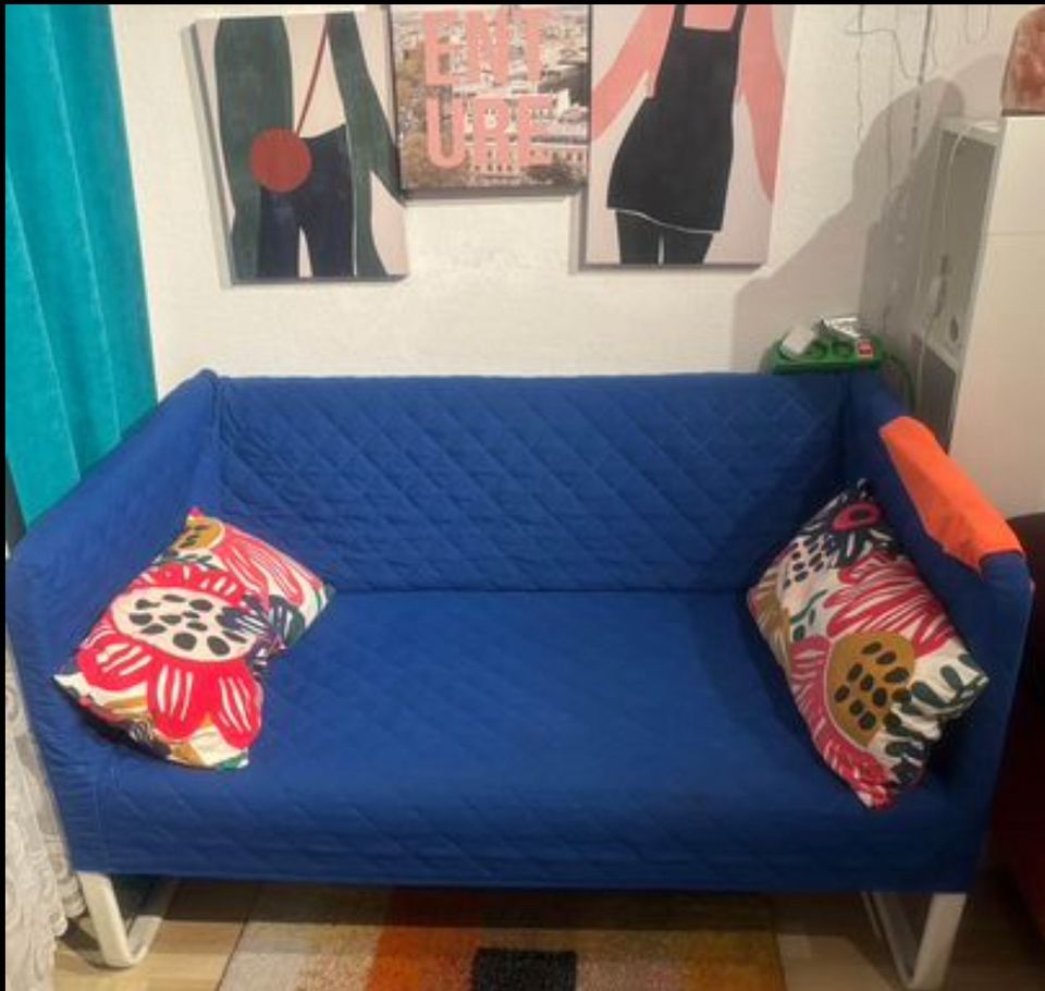 Ikea 2 sitzer sofa wie neu in Bruchmühlbach-Miesau