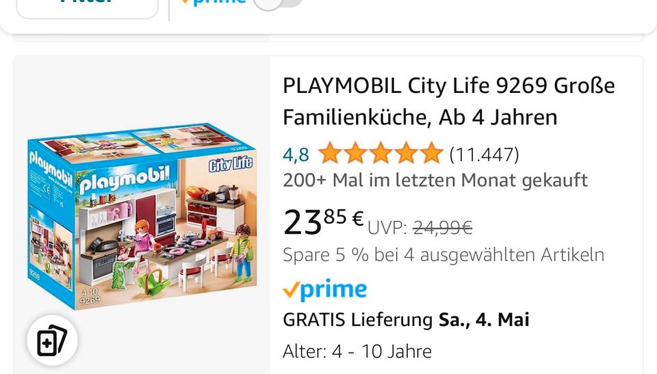 Playmobil Haus 9266 mit Zubehör UVP 228 EUR in Stuttgart