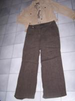 Brax schoko-braune Leinenflachs Hose Gr: 19/ Kurzgrösse Bayern - Kühbach Vorschau