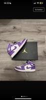 Nike Air Jordan 1 Mid Purple Venom White LE Sachsen - Raschau-Markersbach Vorschau