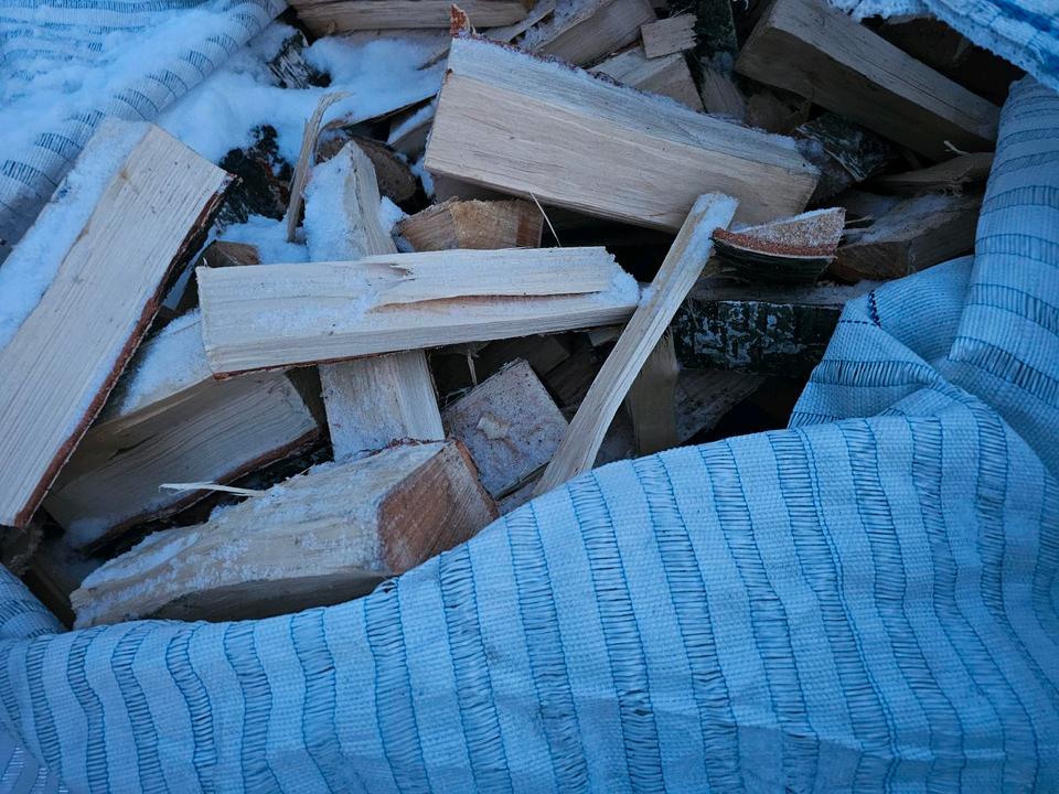 Kaminholz Brennholz Birke  frisch 25/30/33/40/45|50 Lieferung in Kodersdorf