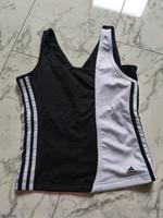 Adidas tank top t Shirt fitness sport  38 crop weiß schwarz Nordrhein-Westfalen - Dinslaken Vorschau