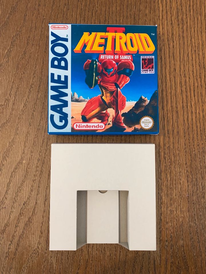 Verpackung + Inlay Metroid 2 Nintendo Gameboy (2024) in Leipzig