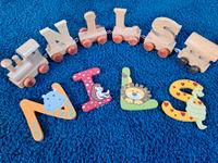 NILS Namensschild Holzbuchstaben Namenzug Buchstabenzug Türschild Bayern - Burgkunstadt Vorschau