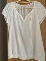 ESPRIT Bluse Top Gr. 40 offwhite beige / weiß Bayern - Bad Kötzting Vorschau