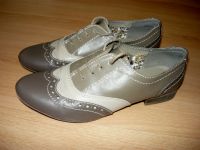 Schuhe, braun / beige, Leder, schick, Größe 38, Graceland Dortmund - Aplerbeck Vorschau